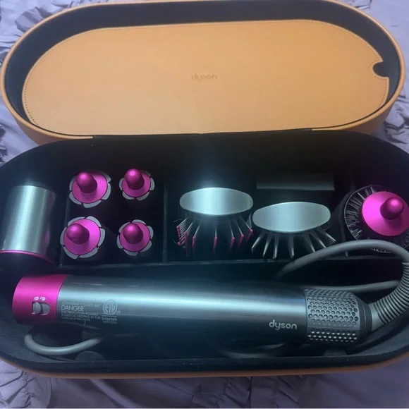 Dyson Airwrap Complete Styler – US Plug (100–127V) in Nickel/Fuscia FREE SHIP! - Picture 1 of 16